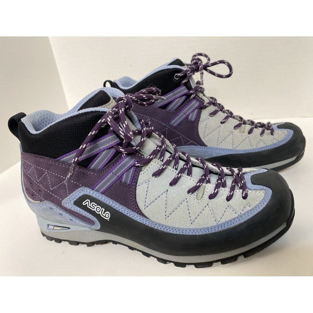 ASOLO‎ Women Size 7 ESCAPE Leather High Top Hiking Approach Boot